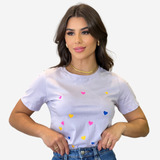 Blusa Tshirt Feminina Blusinha