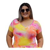 Blusa Tshirt Feminina Tie