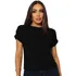 Blusa Tshirt Listrada Fina Muscle Manga Japonesa Dobradinha