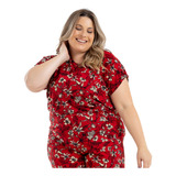Blusa Tunica Feminina Malha