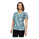 Blusa Tunica Feminina Plus