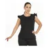 Blusa Uniforme Scrub Hospitalar Babado 2 Bolsos
