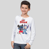 Blusa Uv Lillo Stitch