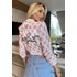 Blusa Veludo Verde Agua Escrita  Perfect Way  Capuz Tam 38