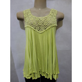 Blusa Verde Viscose Tam
