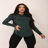 Blusa Vest Legging Manga