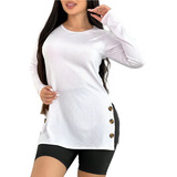 Blusa Vest Legging Manga