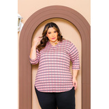 Blusa Vestlegging Elisa Xadrez