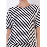 Blusa Viscocrepe Listrada