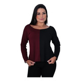 Blusa Viscolycra Moda Fiminino