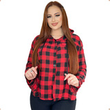 Blusa Xadrez Camisa Camisete