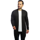 Blusao Cardigan Aberto Feito