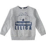 Blusao Em Moletom Lilica