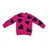 Blusão Lindo Infantil Feminino Em Tricot Cor Pink - Quimby