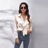Blusas Cetim Camisa Seda Premium Alta Tendencia Luxo
