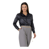 Blusas Cetim Premium Camisa