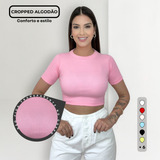 Blusas Feminina Cropped Ribana