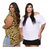 Blusas Plus Size Kit Com 2 Blusinha Plus Size Diferentes