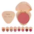 Blush Compacto Ruby Rose Linha Glass Natural E Aveludado Tom Da Maquiagem Gb60