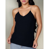 Blusinha Alca Brilho Social