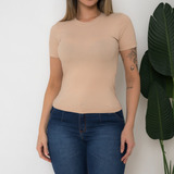 Blusinha Baby Look Canelada