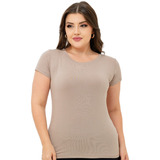 Blusinha Baby Look Casual