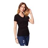 Blusinha Baby Look Gola