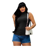 Blusinha Basica Canelado Linda