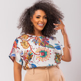 Blusinha Camiseta Bata Plus