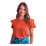 Blusinha Camiseta Feminina Social