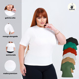 Blusinha Camiseta Plus Size