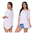 Blusinha Ciganinha Blusa Bata Ombro A Ombro Canoa Verão