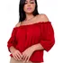 Blusinha Ciganinha Blusa Bata Ombro A Ombro Malha Soltinha