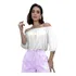 Blusinha Ciganinha Blusa Bata Ombro A Ombro Malha Soltinha