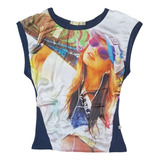 Blusinha Com Frente Em