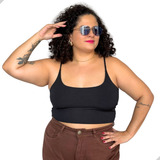 Blusinha Cropped Alca Estilosa