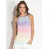 Blusinha De Alcinha Estampada Tie Dye 
