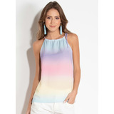 Blusinha De Alcinha Estampada