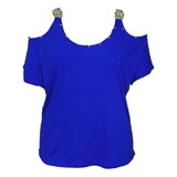 Blusinha Feminina Alca Detalhe