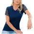 Blusinha Feminina Brilho Na Manga Curta Moda Evangélica