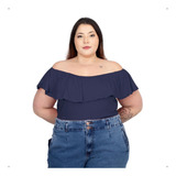 Blusinha Feminina Ciganinha Malha