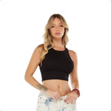 Blusinha Feminina Cropped Regata