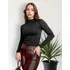 Blusinha Feminina De Inverno Gola Cacharrel Ml Segunda Pele