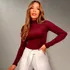 Blusinha Feminina De Inverno Gola Cacharrel Ml Segunda Pele