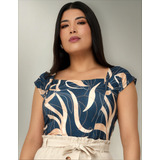 Blusinha Feminina Decote Reto