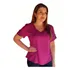 Blusinha Feminina Manga Curta Botão Encapado Social Linda