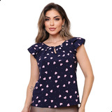 Blusinha Feminina Social Crepe