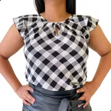 Blusinha Feminina Social Crepe