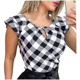 Blusinha Feminina Social Crepe