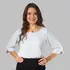 Blusinha Feminina Social Manga 3/4 Moda Evangélica